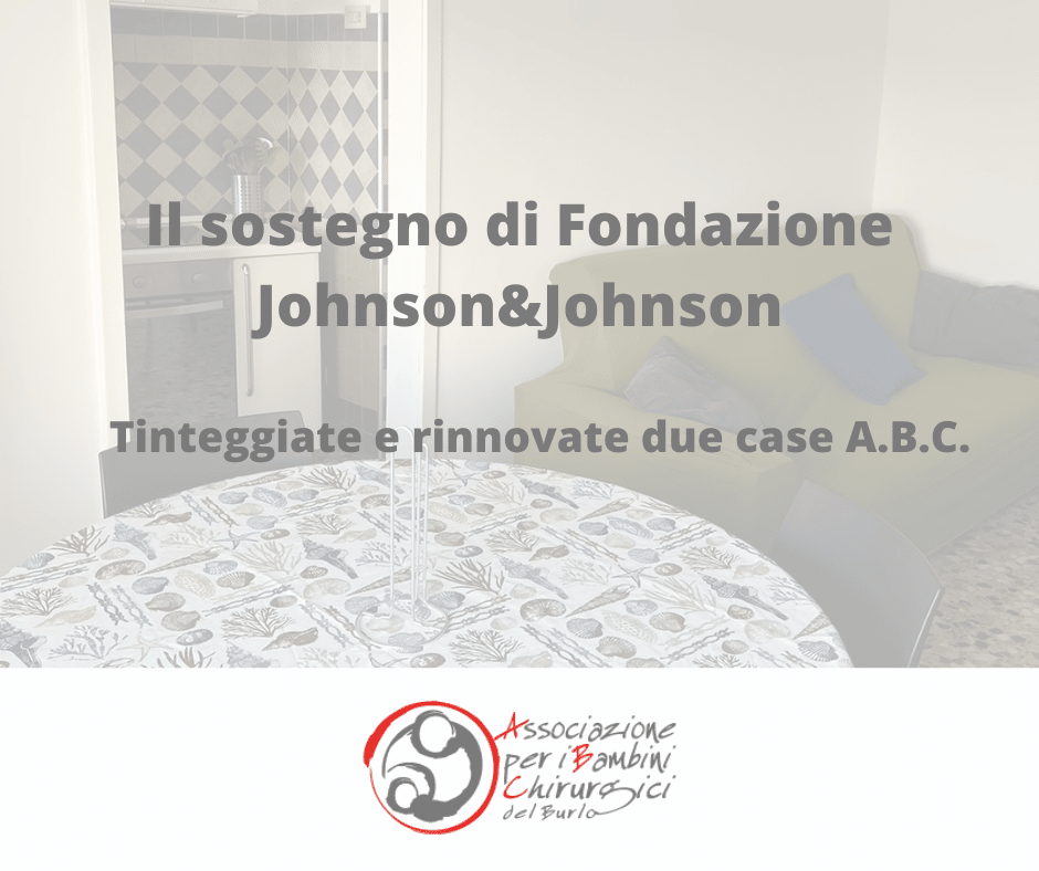 Il sostegno di Fondazione Johnson&Johnson
