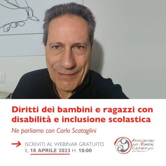 Carlo Scataglini parla di inclusione scolastica